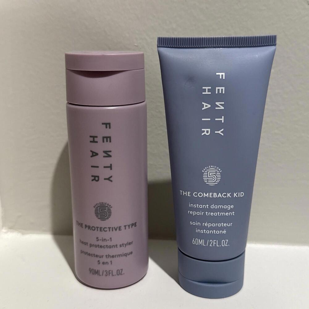 Fenty Hair- The Comeback Kid 60ml & The Protective Type 90ml NEW